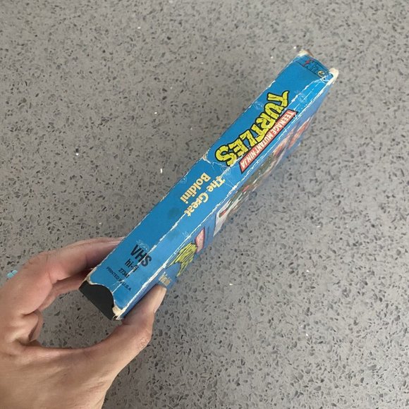 Vintage Teenage Mutant Ninja Turtles VHS Tape Great Boldini, Bk Kids Club 1980 - Picture 6 of 6